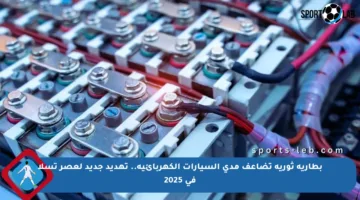 بطارية ثورية تضاعف مدى السيارات الكهربائية.. تهديد جديد لعصر تسلا في 2025